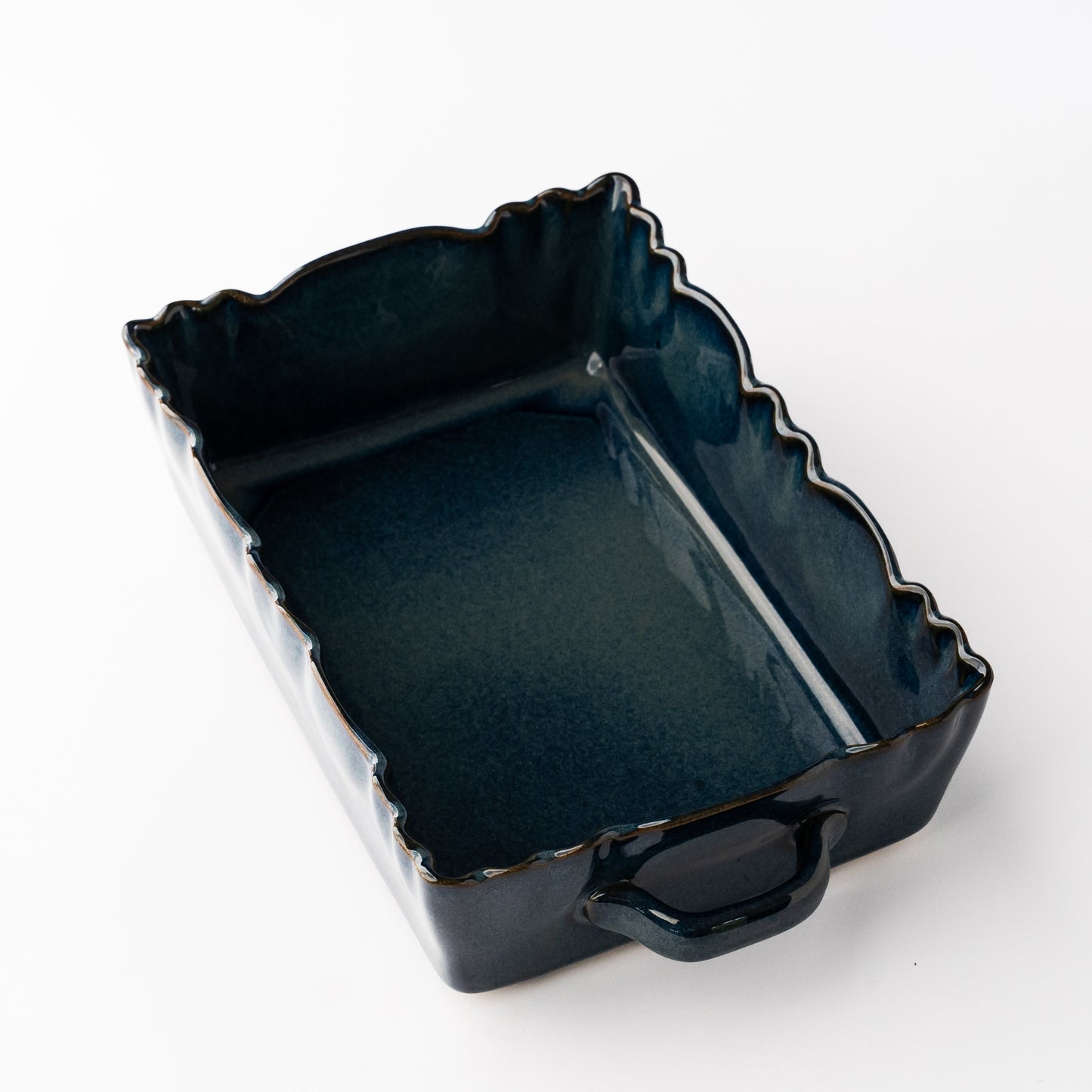 Moove Bleu Abysse Rectangular Baker 32cm