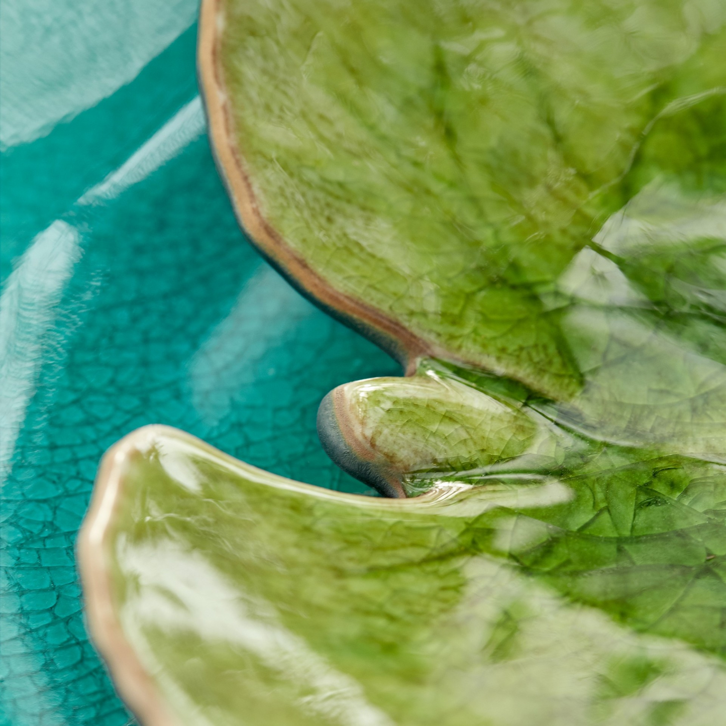 Riviera Alchemille Leaf Plate Tomate