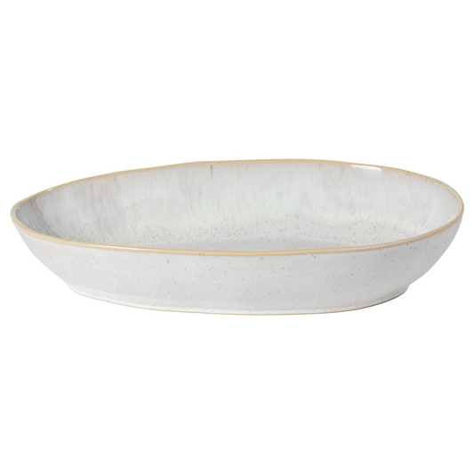 Eivissa Sand Beige Oval Baker 36cm