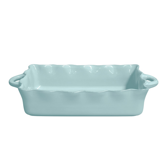 Cook & Host Turquoise Rectangular Baker With Handle 44cm