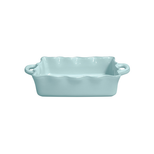 Cook & Host Turquoise Rectangular Baker (with Handle) 34cm