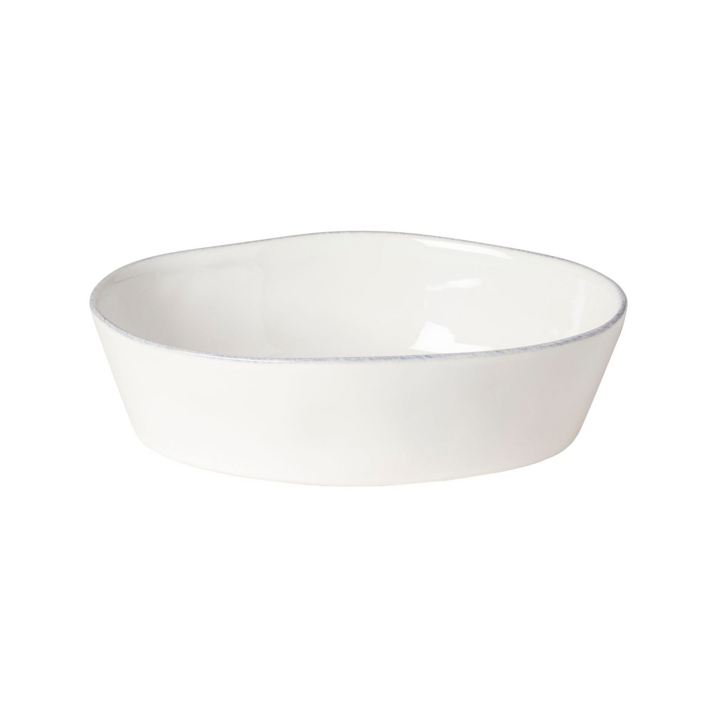 Livia White Oval Baker 25cm