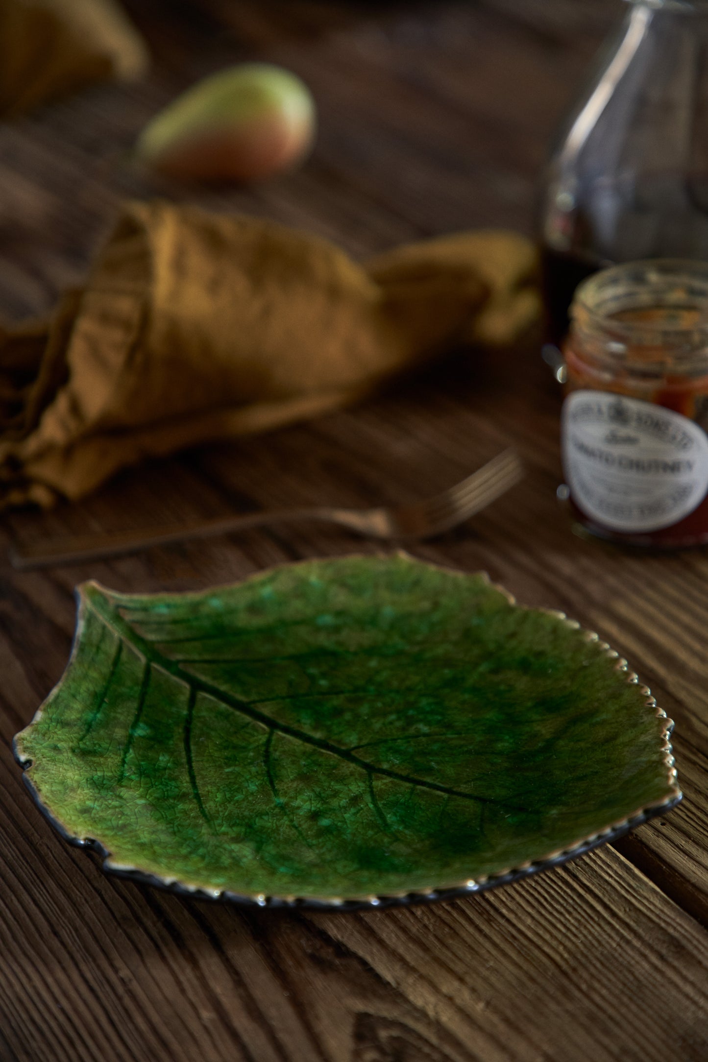 Riviera Tomate Hydrangea Leaf 22cm