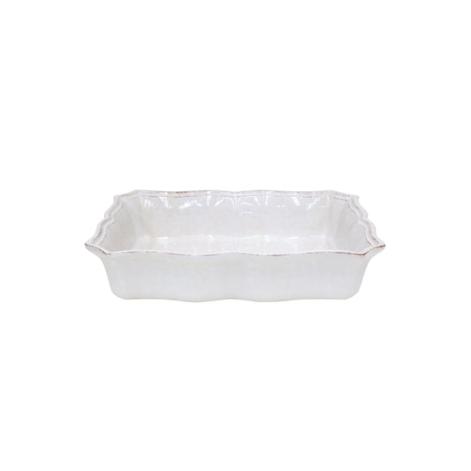 Impressions White Rectangular Baker Medium 29.7cm