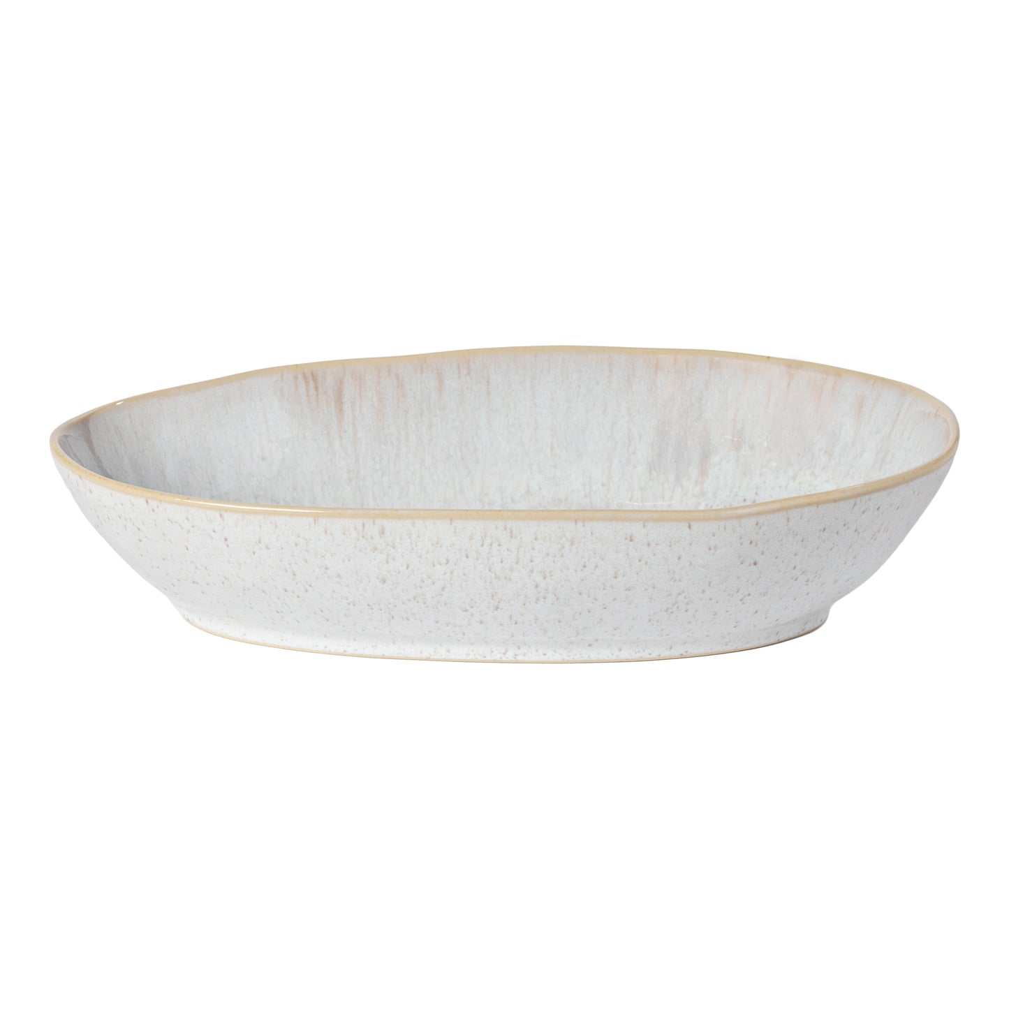 Eivissa Sand Beige Oval Baker 32cm