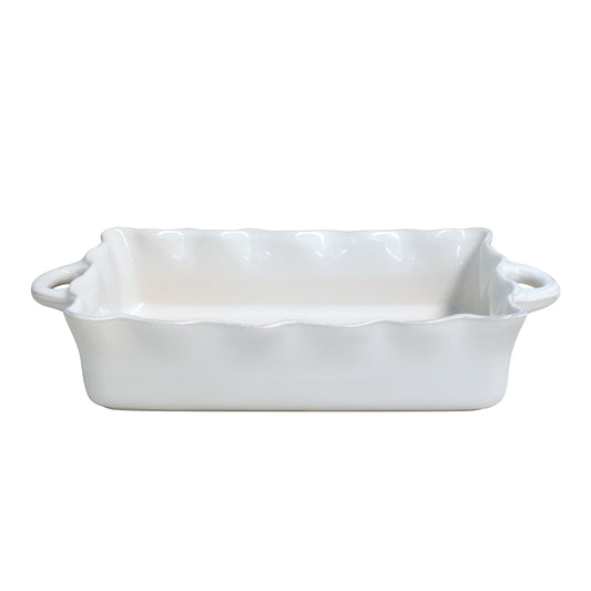 Cook & Host White Rectangular Baker 44cm